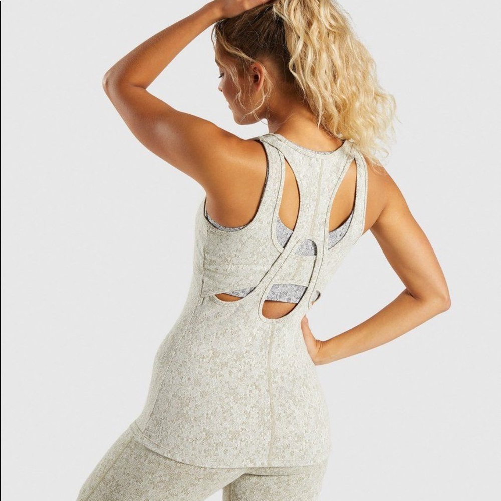 Gymshark Fleur Texture Tank - Picture 7 of 7